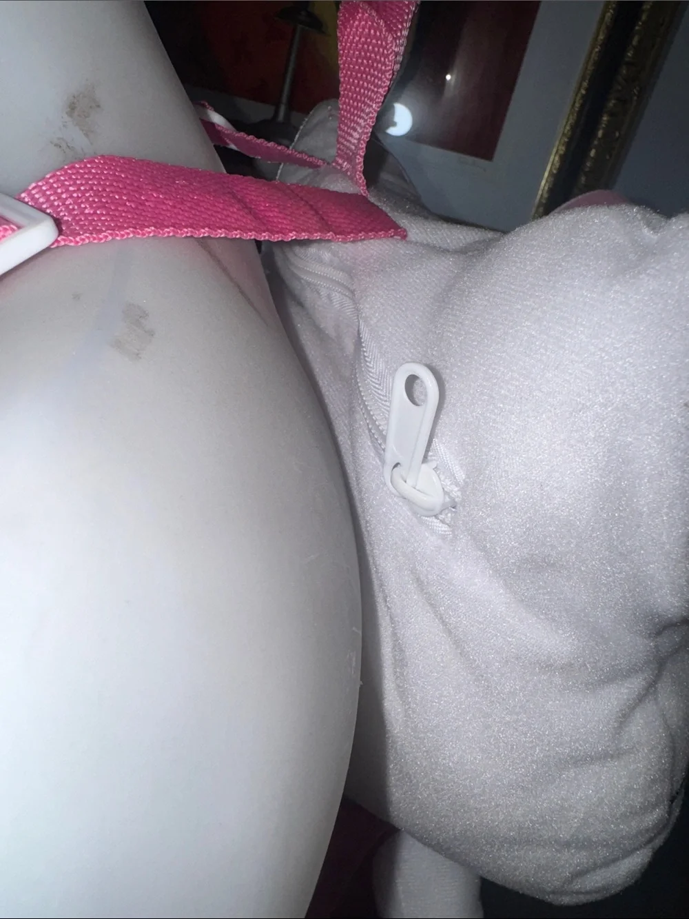 Hello Kitty Pink Polka Dot Plush Backpack with Purple Collar and Pink Bow